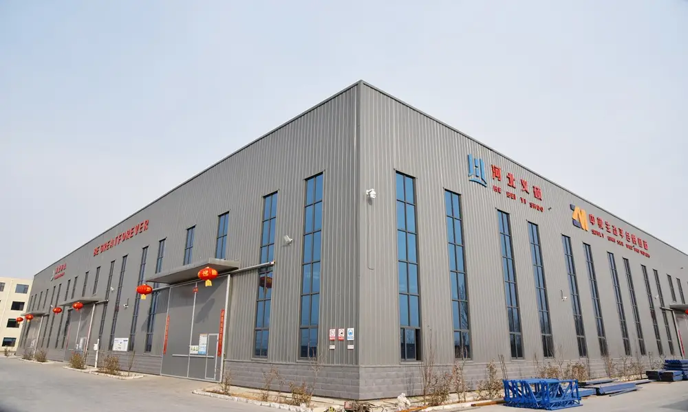 Yishuo factory aerial view